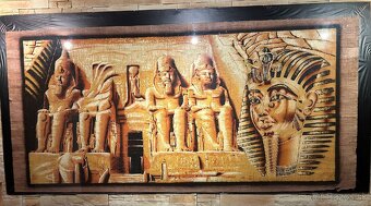 Egyptské obrazy z papirusu - 2