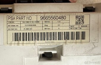 Prístrojovka/ budíky - 2