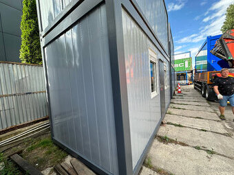 Stavebná bunka kontajner B15 - svetlo šedá - 2