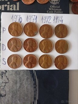 Mince USA Lincoln ONE CENT - 2