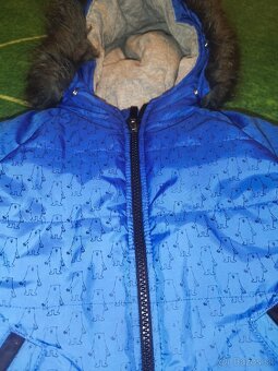 Zimná bundička - veľkosť 74 - 2