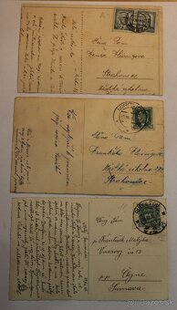 Staré pohľadnice (3ks) - 2