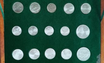 Sada strieborných mincí ČSFR - 2