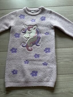 Pulover s jednorozcom - TOP STAV - VEL 128 - 2