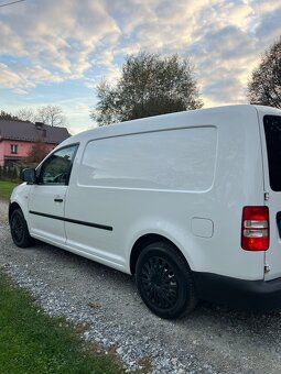 VW Caddy maxi LONG 1.6d DSG 102ps webasto klima NEPRIHLASENY - 2
