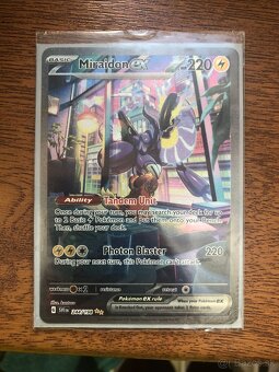 Miraidon ex alt art scarlet and Violet edition pokemon - 2