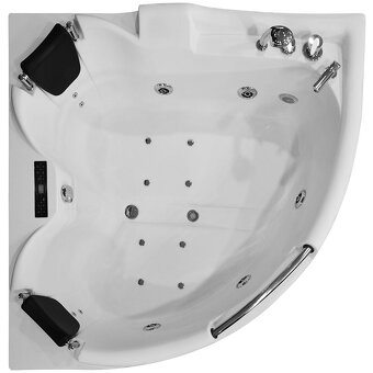 M-SPA - 0311 Kúpeľňová vaňa SPA s hydromasážou 150 x 150 x 7 - 2
