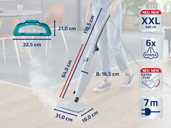 Parný čistič Leifheit Clean Tenso Power - 2