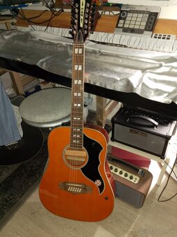 12 strunová gitara Eko ranger - 2