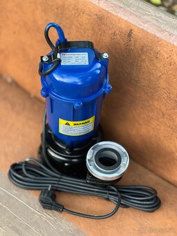 Kalove ponorne čerpadlo s robustným nožom 4150w + drvič - 2