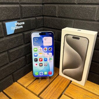 🔵 iPhone 15 Pro 256 GB White Titanium | Záruka 1 Rok - 2