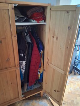 Borovicova skrina+komoda - 2