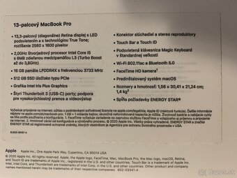MacBook Pro 13” 2020 Touch Bar - 2