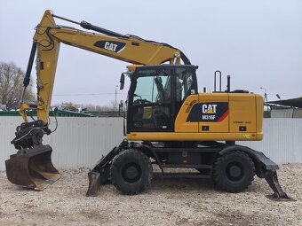 Kolový otočný bagr CAT M316 F - 2