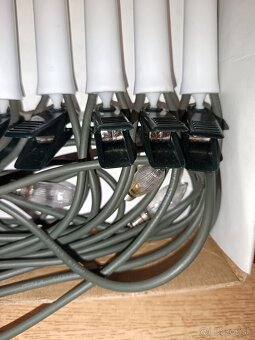 Vonkajšie, vianočné svetielka. - 2