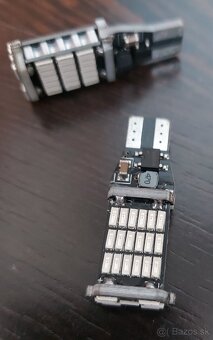 LED žiarovka W16W červená - 2