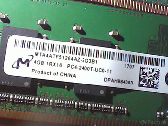 4x4gb ddr4 ako celok - 2