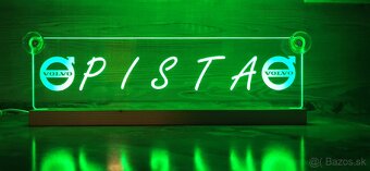 Led tabuľa s vlastným TEXTOM / logom - 2