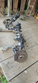 Predám prednú  nápravu  komplet na opel corsa-c Combo - 2