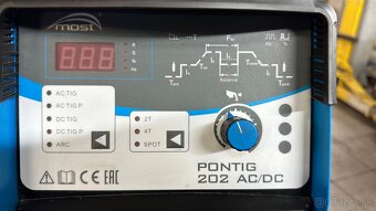 Zváračka TIG Pontig 202 AC/DC MOST - 2