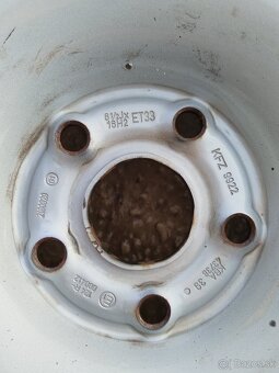 Plechové disky + puklice - 2