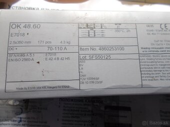 Predam Zvaracie elektrody ESAB E-7018 - 2