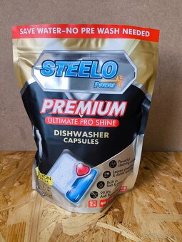 Kapsule do umývačky Steelo Power - 2