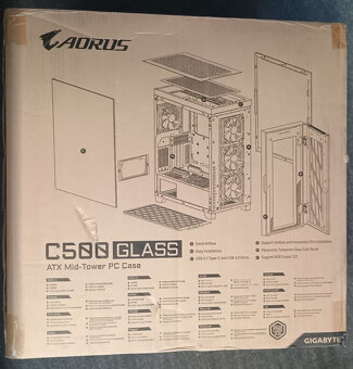 PC skrina Gigabyte AORUS C500 GLASS - 2