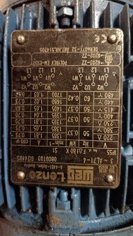 Patkovy aj prirubovy elektromotor - 2