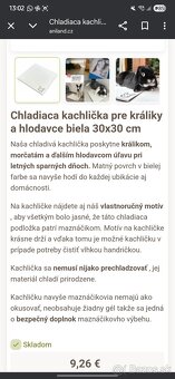 Chladiaca kachlička - 2