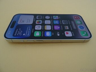 iPhone 14 PRO 256GB SILVER - ZÁRUKA 1 ROK - 100% BATERIA - 2