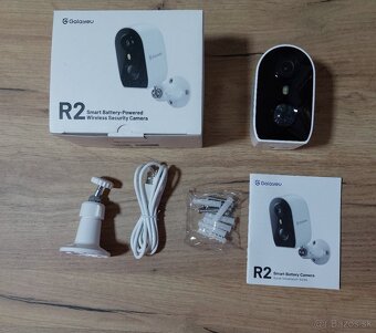 Vonkajšia bezdrôtová WiFi kamera Galayou R2 Pro - 2