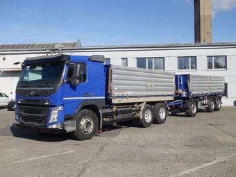 Volvo FM 500 6x4, 3strannásklápěčka + vlek Schwarzmüller - 2
