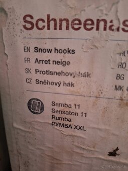 Protisnehové háky Wienerberger - 2