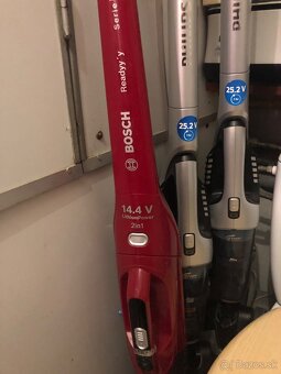 Predám fukčné  palicové vysávače: Sencor, Philips, Bosch - 2