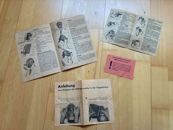 Nemecké návody k plynovým maskám - 2