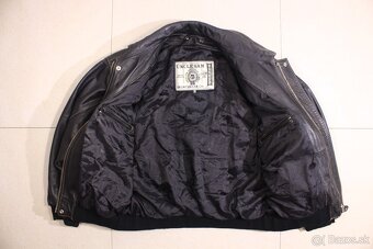 Pánská luxusní kožená bunda bomber Uncle Sam XL - 2