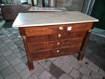 25 - Predám komodu v biedermeier štýle - 2