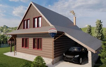 Investuj do prírody – Pozemky a zrubové domy pod Magurou s I - 2