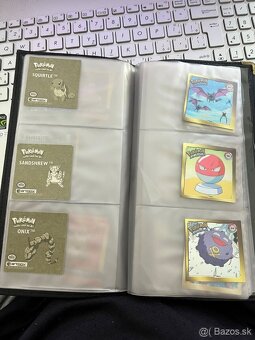 POKEMON 1999 FIRST EDITION stickers GOLD, SILVER, COMMON - 2