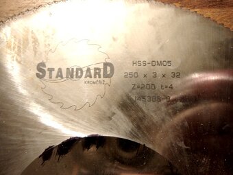 Pilana kotúče HSS - 2