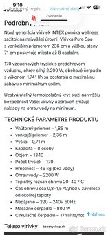 Virivka intex pre 6-8 ludi - 2