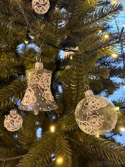 súprava jemných vianočných gulí - 2