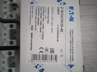 Modulové stykače EATON a ABB - 2