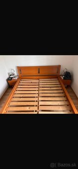 Predam manželskú masívnu postel - 2