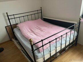 Kovová posteľ IKEA 160 - 2