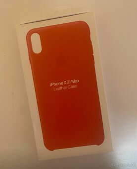 Kryt nový pre iPhone xs max červený nový - 2