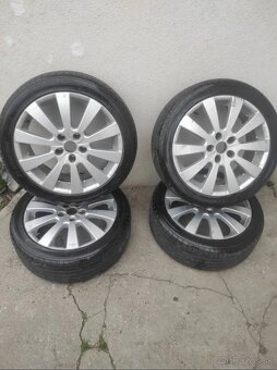Predám Elektróny 7.0jx17h2 R17 s letnými 215/45 r17 - 2