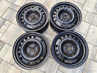 4x100 r15 plechové disky Grande Punto, Opel - 2