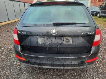Rozpredam Skoda Octavia 3 1,6tdi 77kw farba cierna. - 2